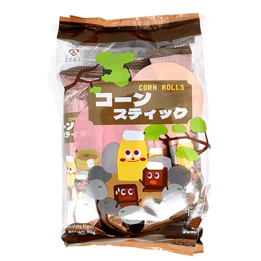 Tokimeki Corn Rolls Chocolate | 15 x 90g