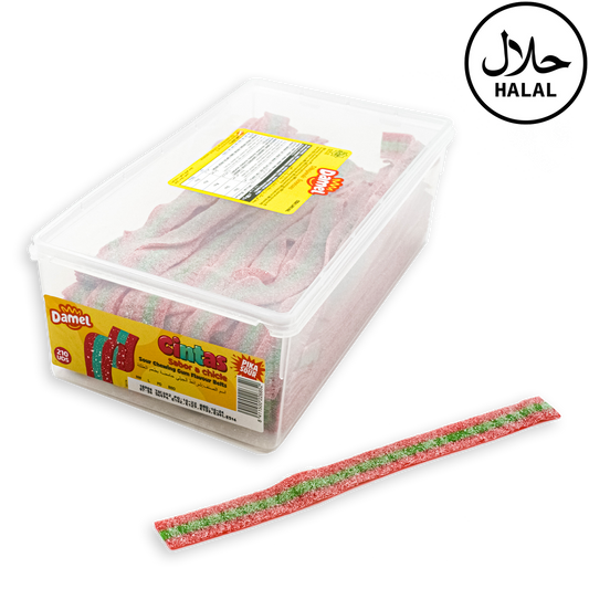 Damel Sour Chewing Gum Belts 210 Stück