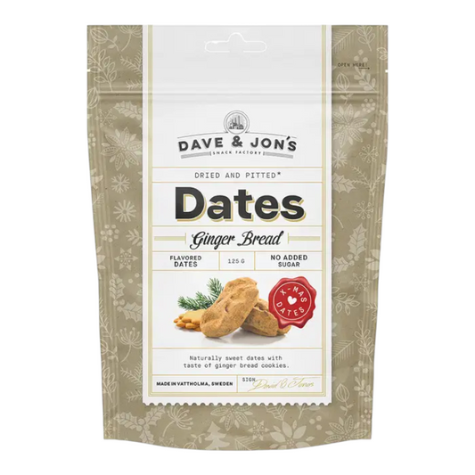 Dave & Jon'S Dates Ginger Bread | 16 x 125gr