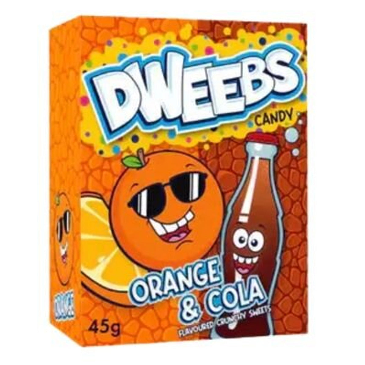 Dweebs Candy Orange & Cola | 24 x 45g