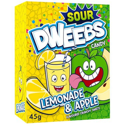 Dweebs Sour Candy Lemonade & Apple | 24 x 45g