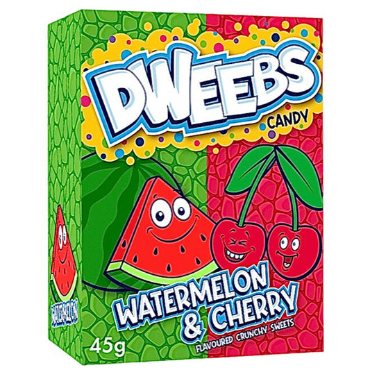 Dweebs Candy Watermelon & Cherry | 24 x 45g