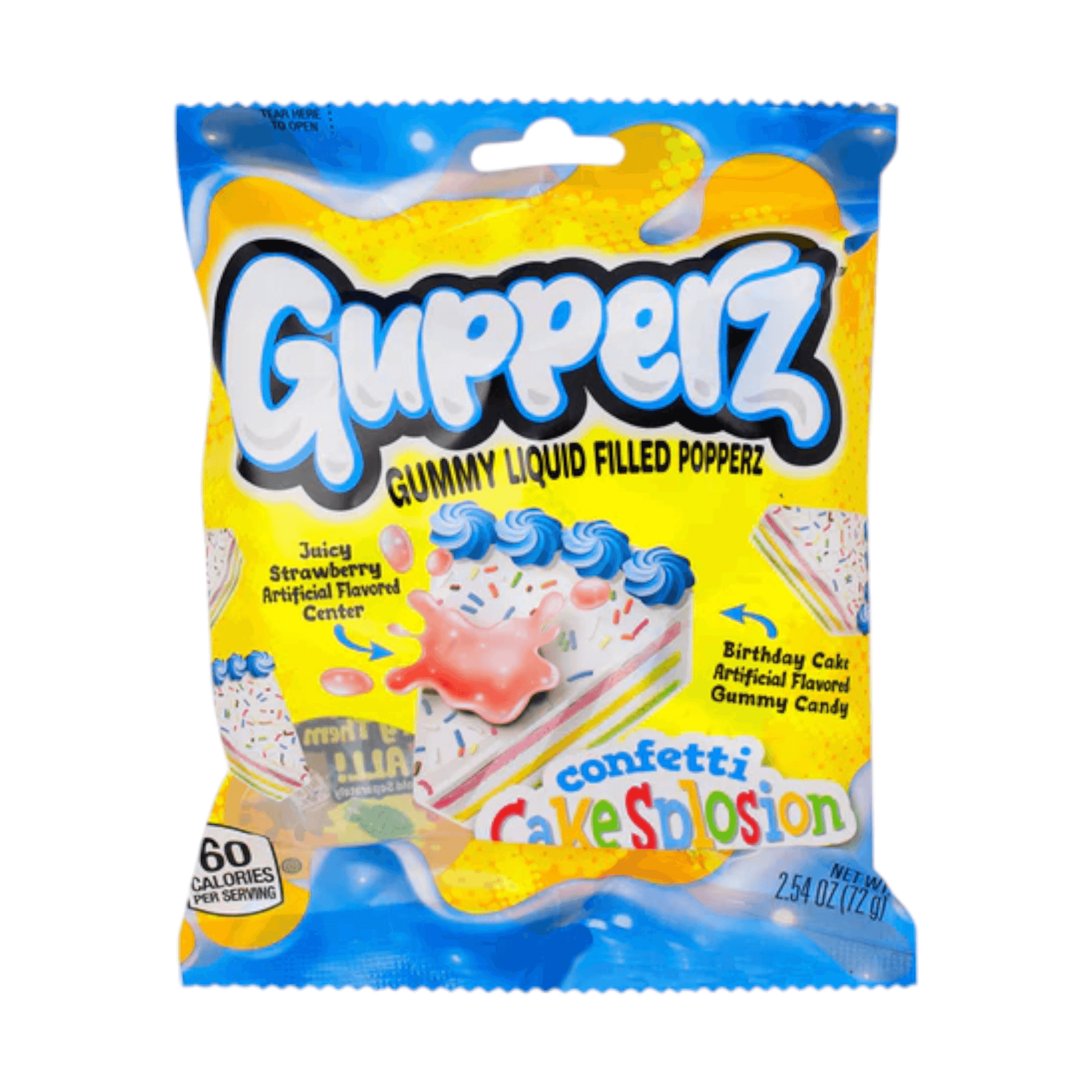 Gupperz Confetti Cakesplosion Peg Bag | 12 x 72gr