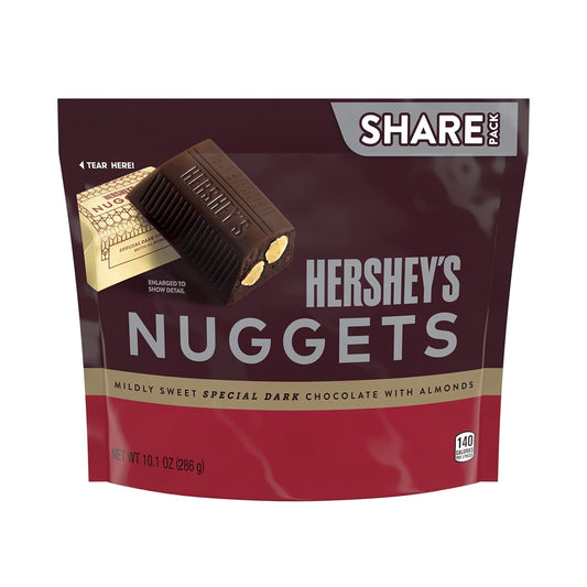 Hersheys Nuggets Special Dark with Almonds Share Pack | 8 x 286g