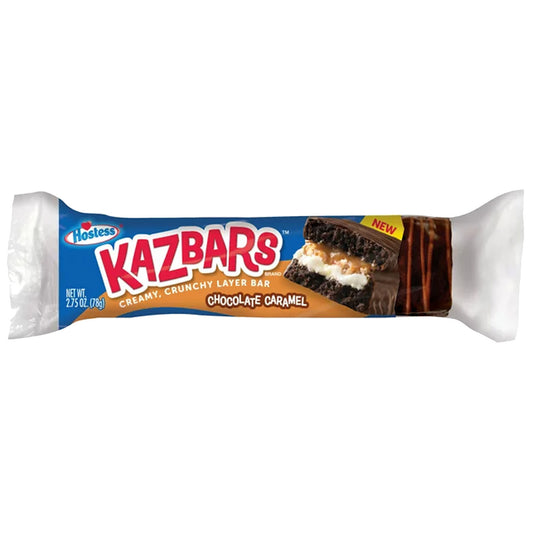 Hostess Kazbars Chocolate Caramel | 8 x 78g