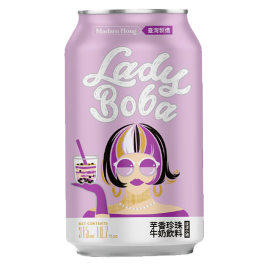 Madam Hong Bubble Tea Milk Taro | 24 x 315ml