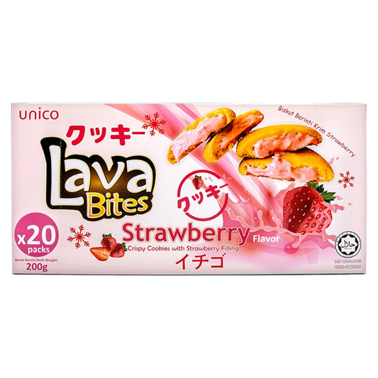Lava Bites Strawberry | 30 x 200g
