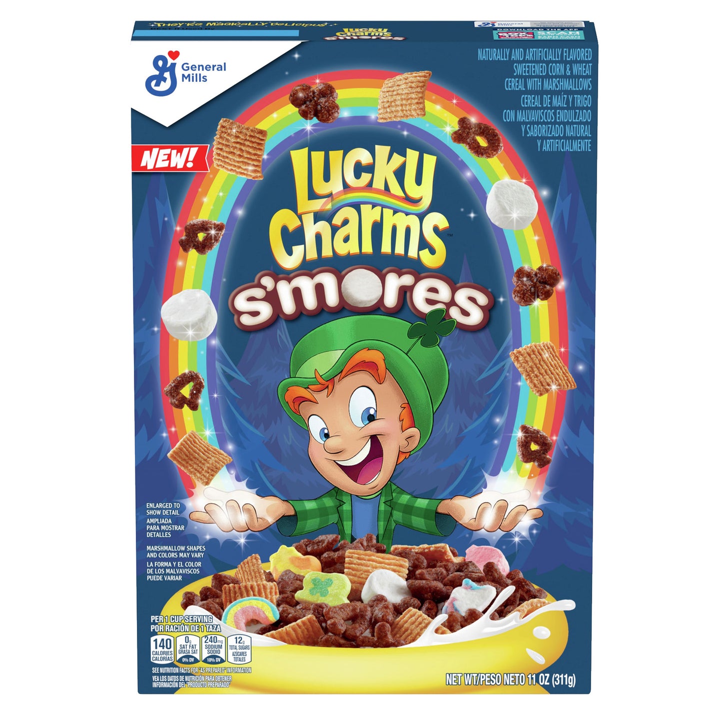 Lucky Charms Smores Cereals | 12 x 311g
