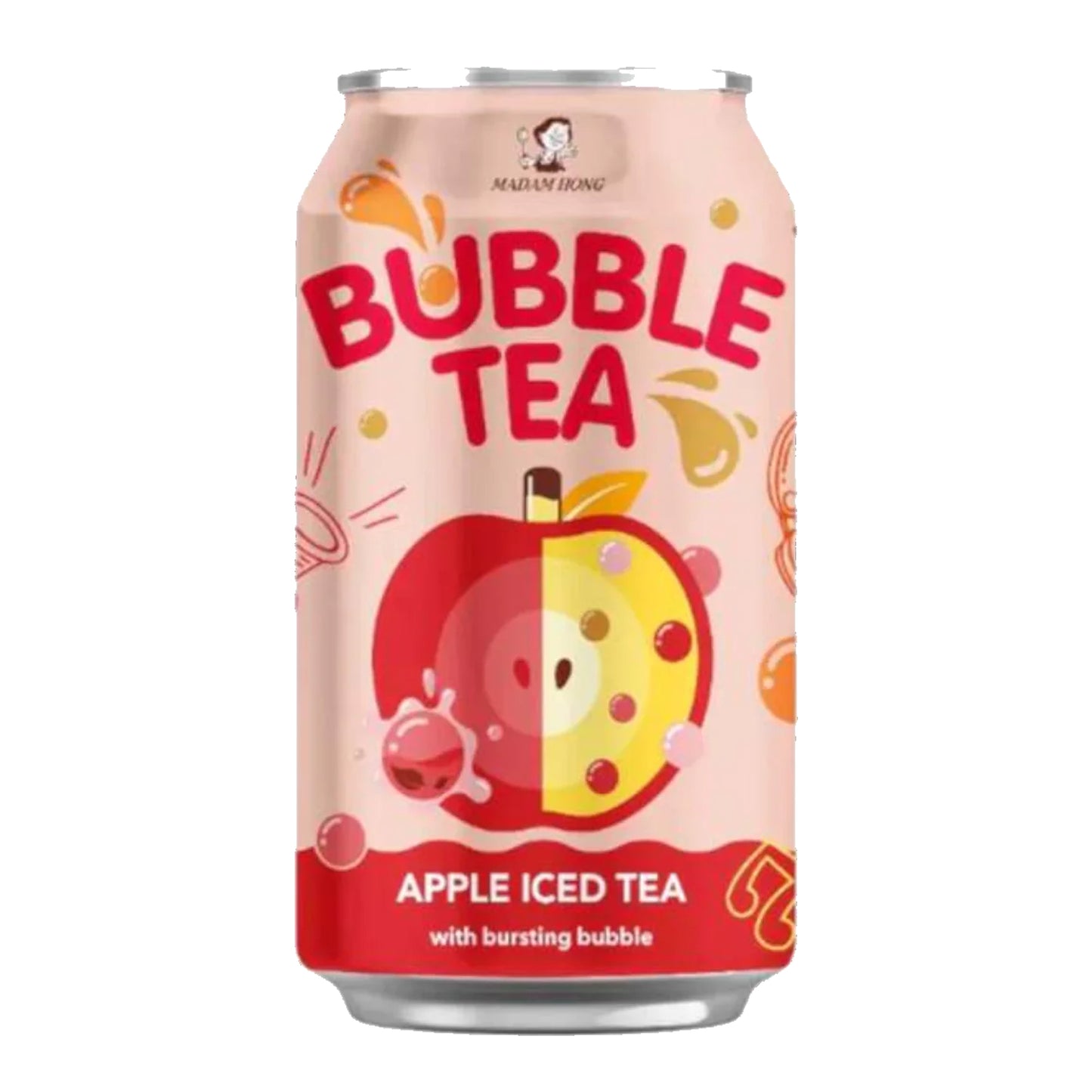 Madam Hong Bubble Tea Apple Iced Tea | 24 x 320ml