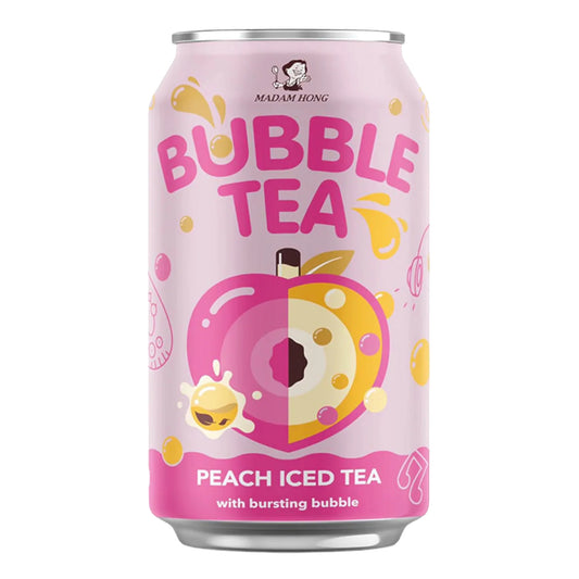 Madam Hong Bubble Peach Iced Tea | 24 x 320ml