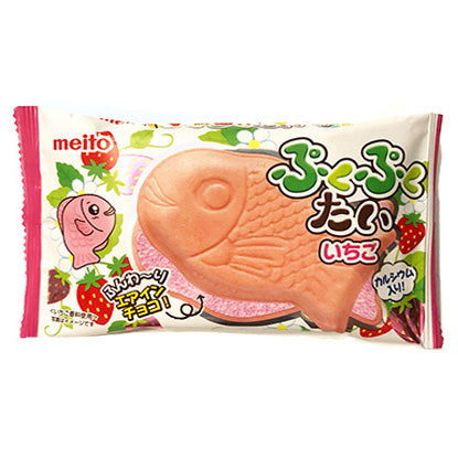 Meito Fish Strawberry | 10 x 16,5g