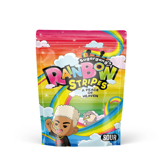 Sugargang's Rainbow Stripes | 10 x 53g