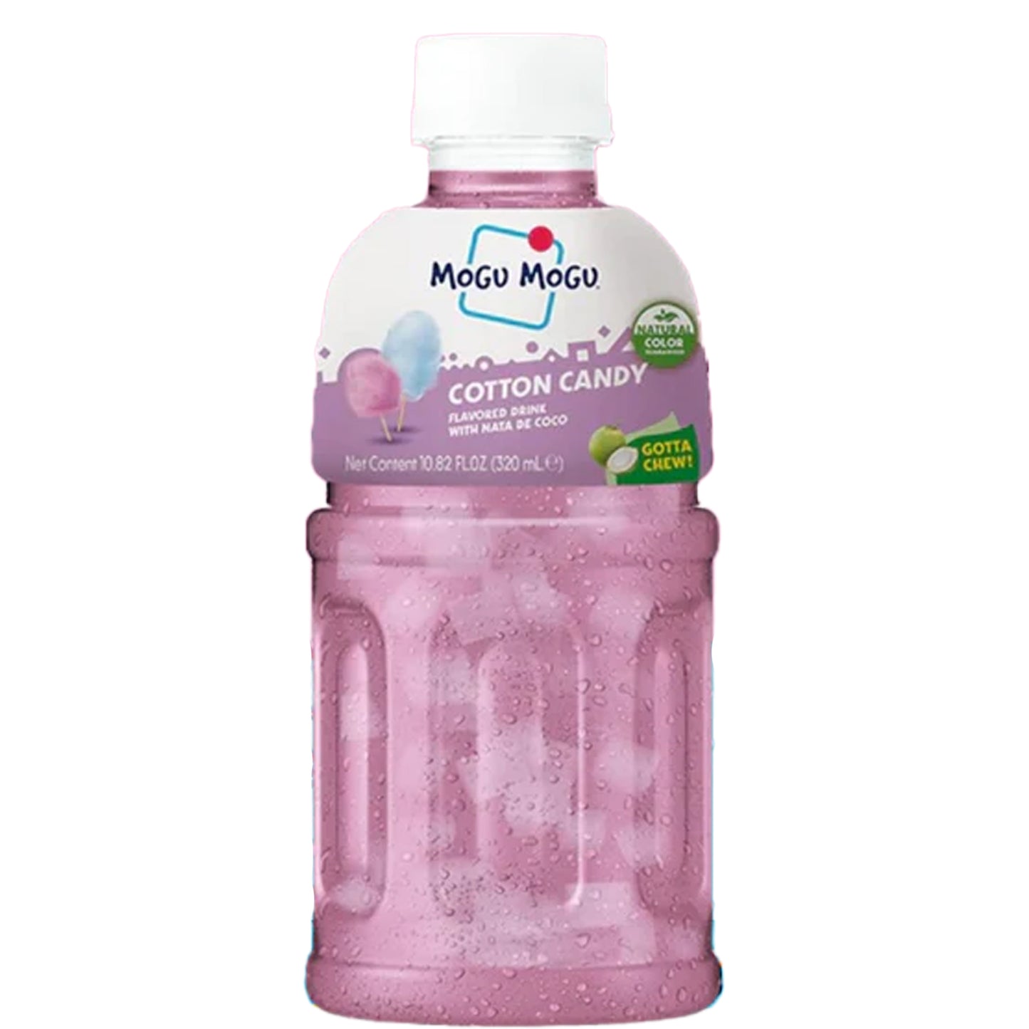 Mogu Mogu Nata De Coco Cotton Candy | 24 x 320ml