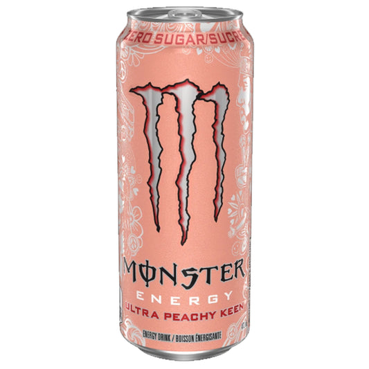 Monster Energy Ultra Peachy Keen | 12 x 473ml