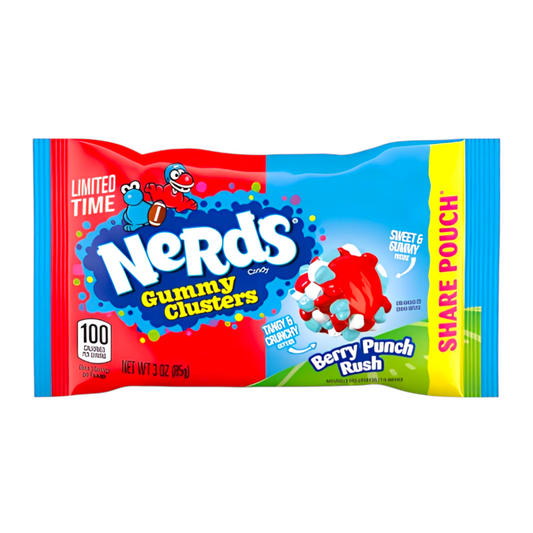 Nerds Gummy Clusters Berry Punch Rush | 12 x 85gr