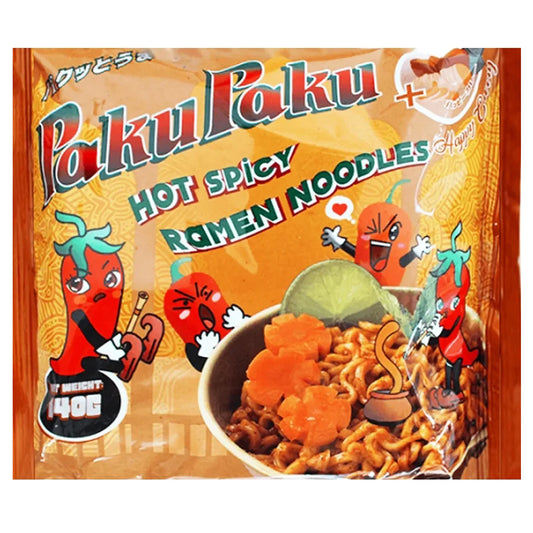 PakuPaku Instant Noodles Happy Curry | 40 x 140g