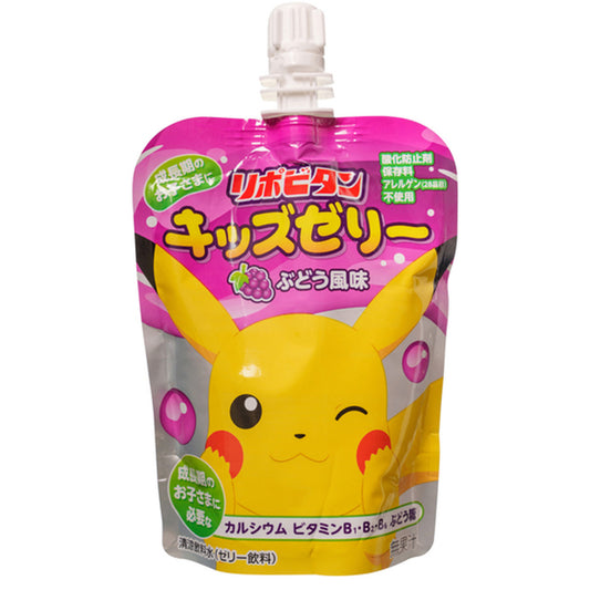 Taisho Pokemon Jelly Drink Grape | 6 x 125g