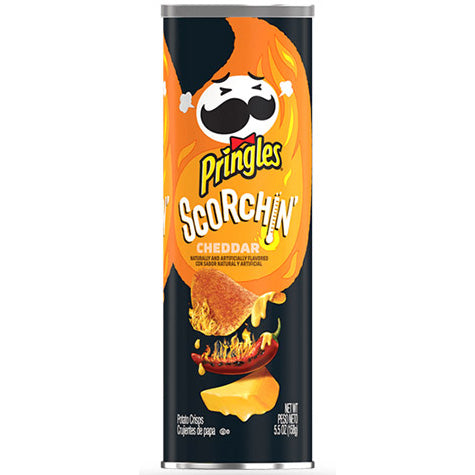 Pringles Scorchin Cheddar | 14 x 158g