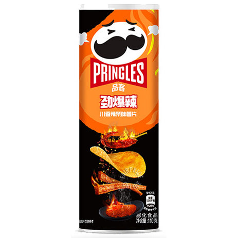 Pringles Scorchin Spicy Strips China | 20 x 110g