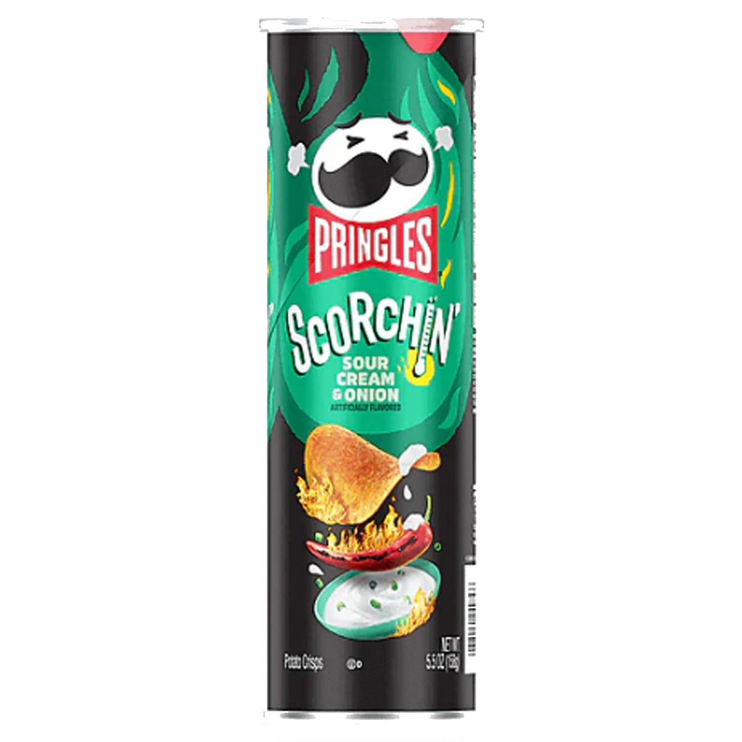 Pringles Scorchin Sour Cream & Onion | 14 x 156g