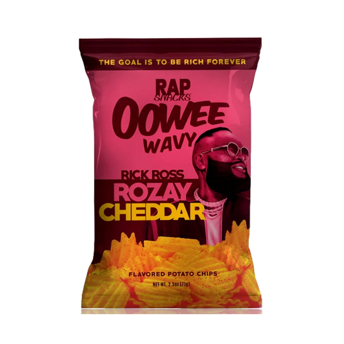 Rap Snacks Oowee Wavy Rick Ross Roozay Cheddar | 24 x 71g