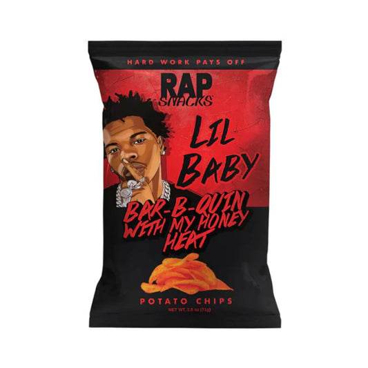 Rap Snacks Lil Baby Bar-B-Quin with my Honey Heat | 24 x 71g