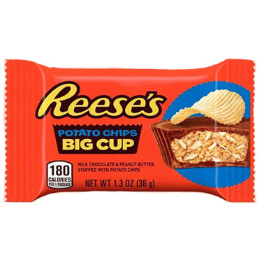 Reeses Big Cup with Potato Chips | 16 x 36g