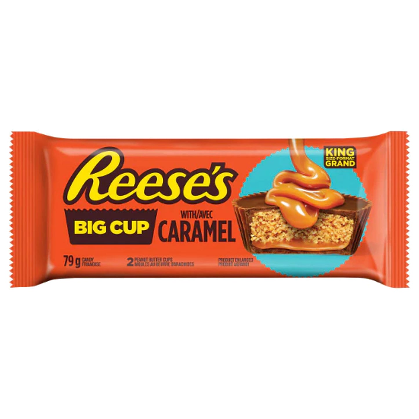 Reeses Big Cup with Caramel King Size | 16 x 79g