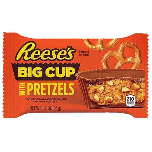 Reeses Big Cup with Pretzels | 16 x 36g