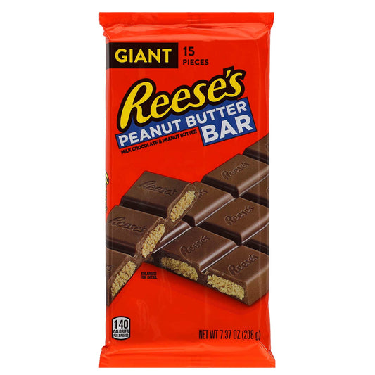 Reeses Peanut Butter Giant Bar | 12 x 208g