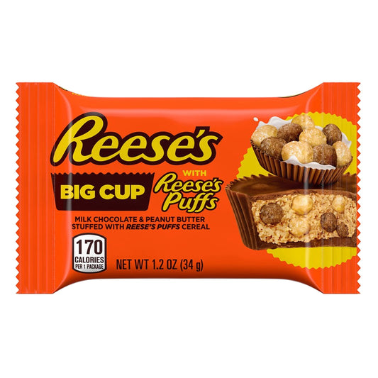Reeses Big Cup with Reeses Puffs | 16 x 34g