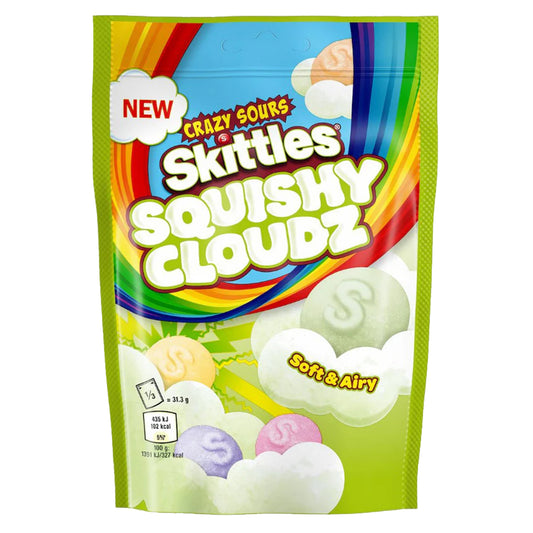 Skittles Squishy Cloudz Crazy Sours | 18 x 94g