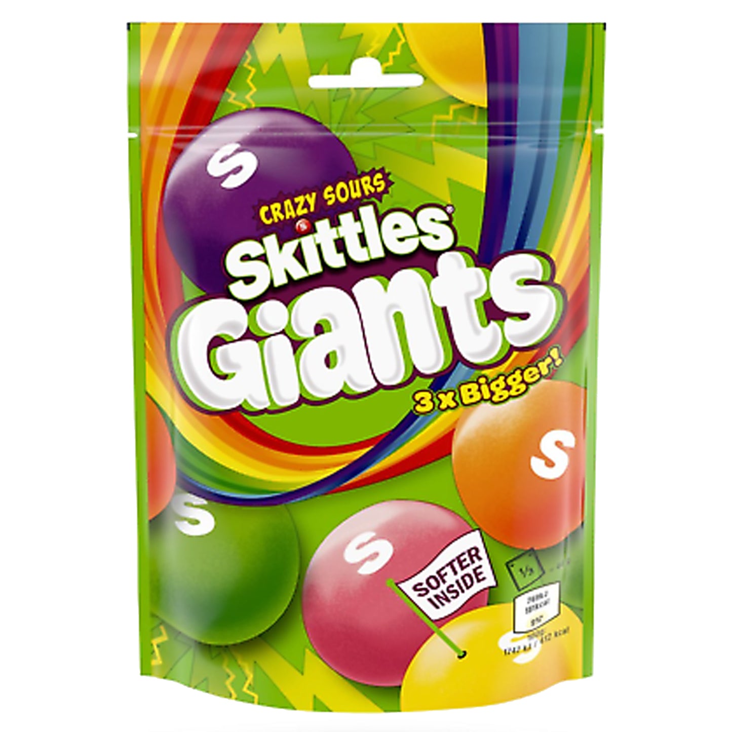 Skittles Sours Giants | 15 x 132g