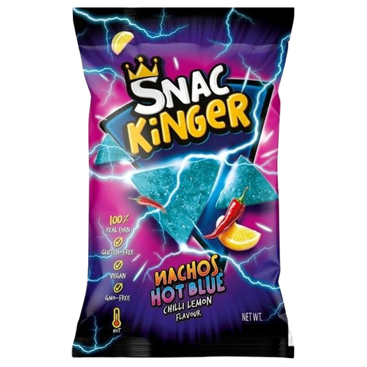 SnacKinger Nacho-Chips Hot Blue | 12 x 95g