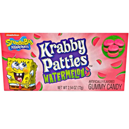 Spongebob Krabby Patties Watermelon Theater Box | 12 x 72gr