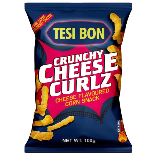 TesiBon Crunchy Cheese Curls | 14 x 100g