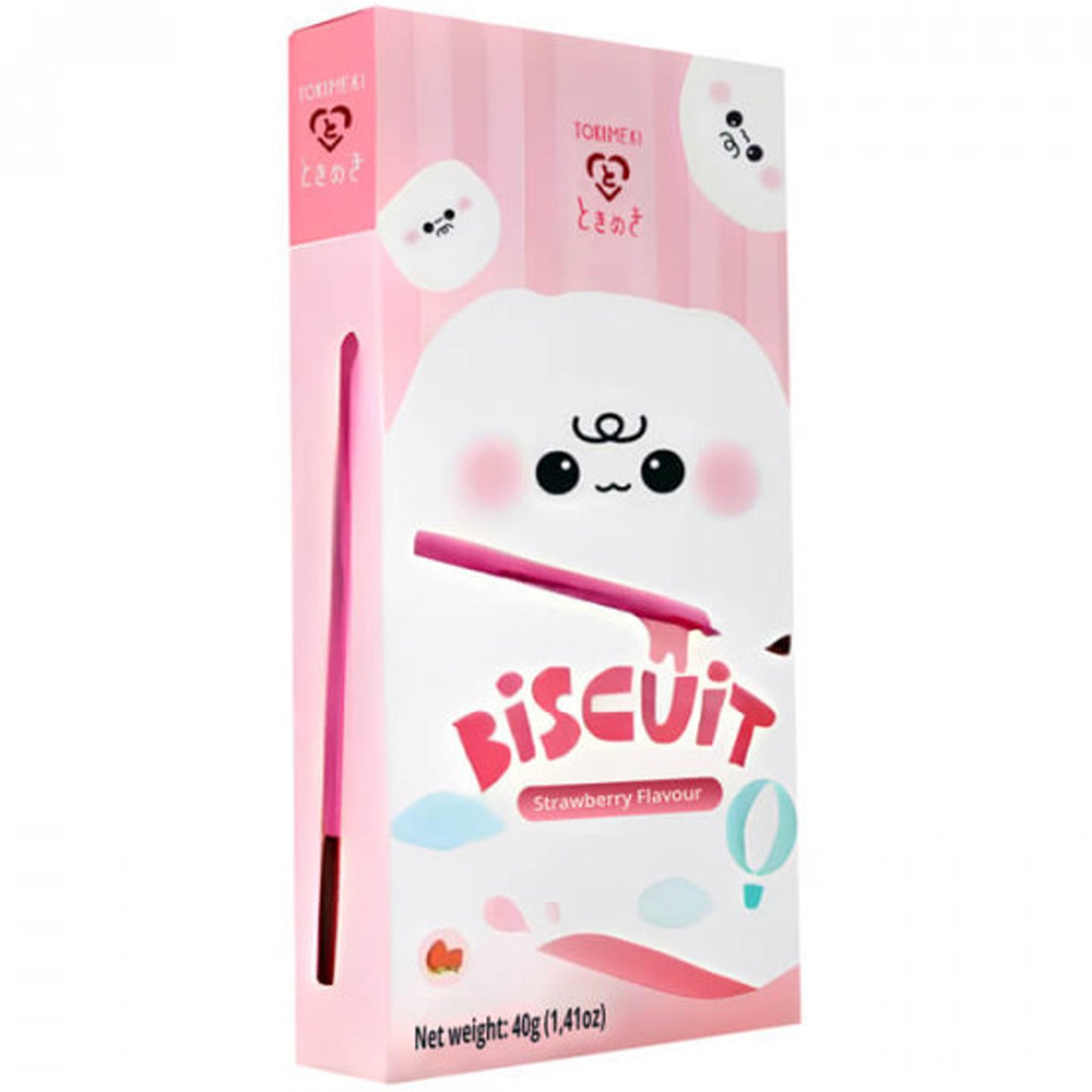 Tokimeki Biscuit Stick Strawberry Flavour | 40 x 40g