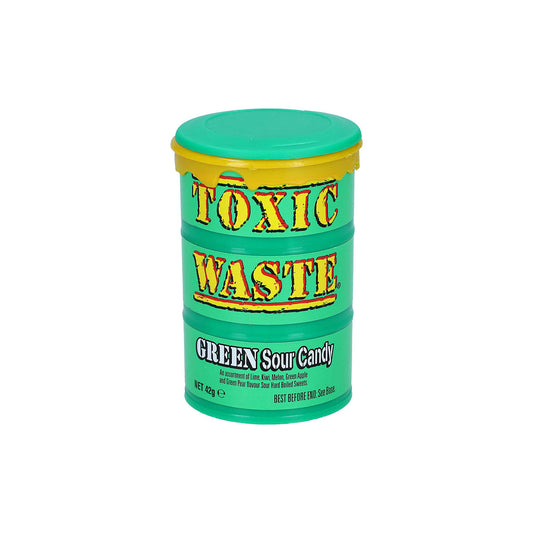 Toxic Waste Green Sour Candy | 12 x 42g