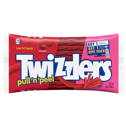 Twizzlers Pull 'n' Peel Cherry | 24 x 397g