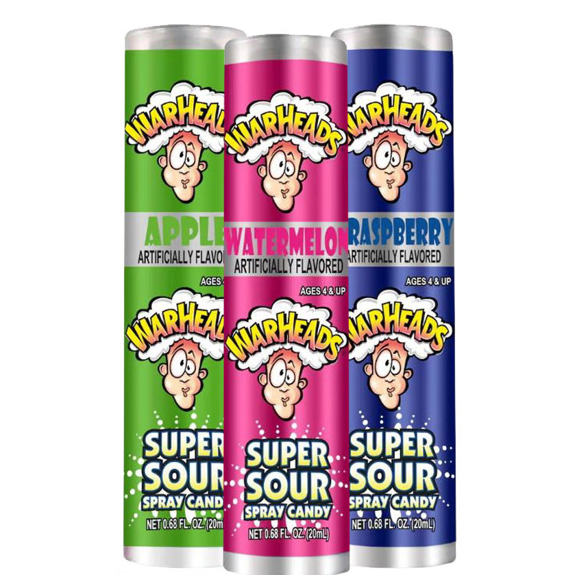 Warheads Super Sour Spray | 12 x 20ml