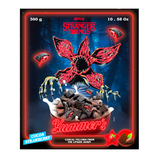 Yummers Stranger Things Chocolate Strawberry | 12 x 300gr