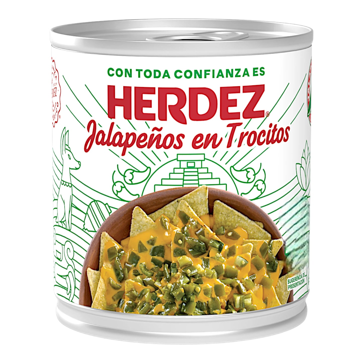 CHILE HERDEZ 2.9 KG JALAPENOS EN TROCITOS | 6 x 2.9kg