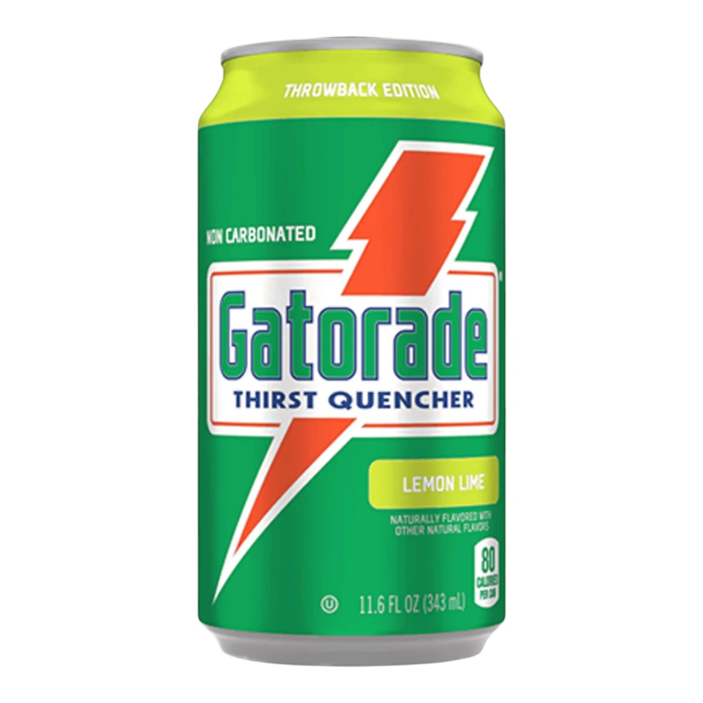 BEVER GATORADE 343 ML LEMON LIME CAN | 24 x 343ml