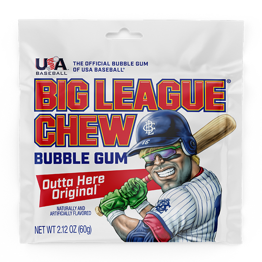 CANDY BIG LEAGUE 12 x 60 GR CHEW ORIGINAL
