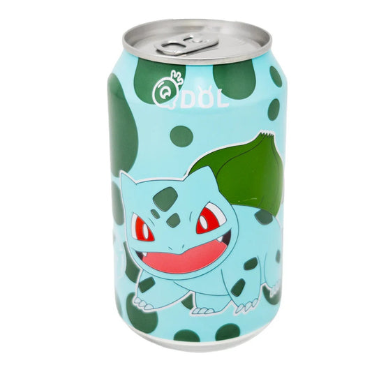 BEVER QDOL 330 ML POKEMON BULBASOR GRAPE SPARKLING WATER | 24 x 330ml