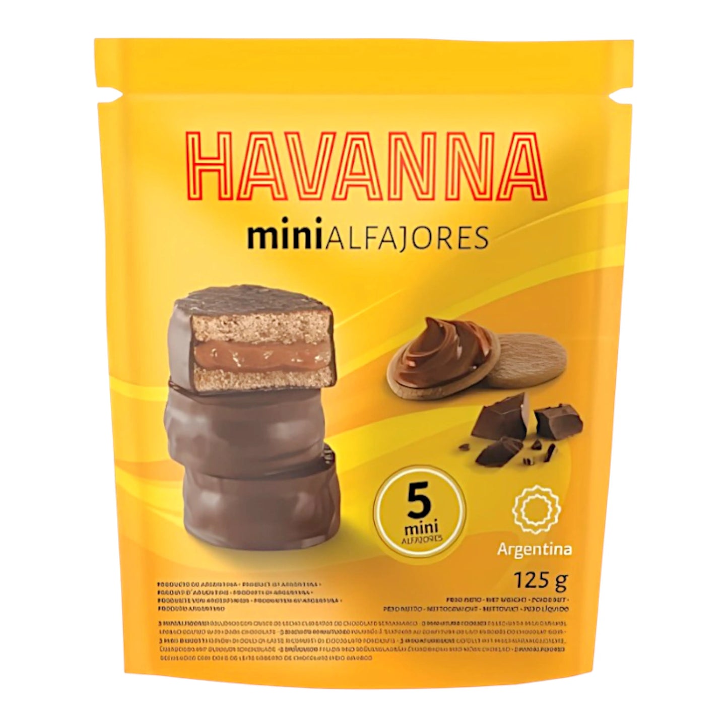XPROD HAVANNA 5 x 25 GR MINI ALFAJORES