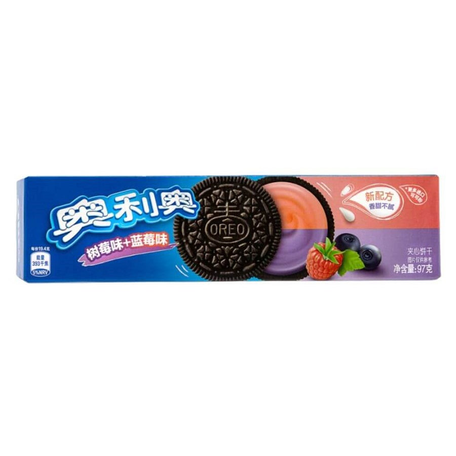 COOKI OREO 97 GR BLUEBERRY RASPBERRY ASIAN | 24 x 97g