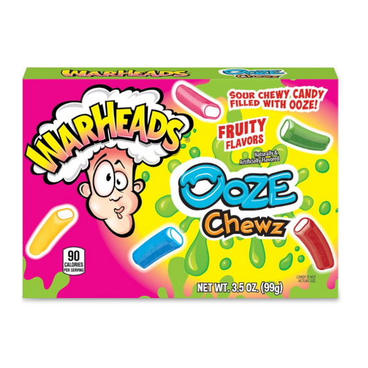CANDY WARHEADS 99 GR CHEWY OOZE THEATER BOX | 12 x 99g