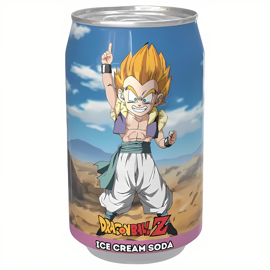 BEVER DRAGON BALL Z 330 ML ICE CREAM SODA CAN ASIAN | 12 x 330ml