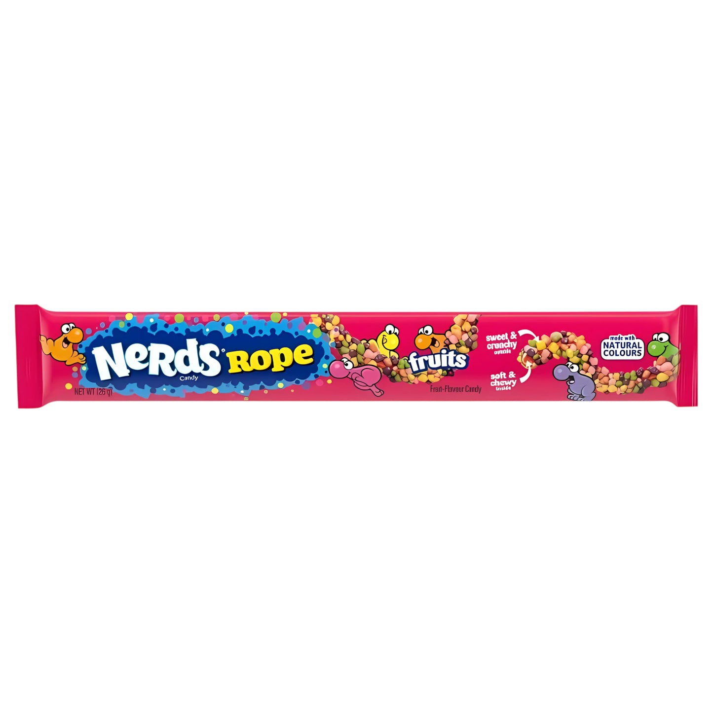 CANDY NERDS 24 x 26 GR FRUITS ROPE
